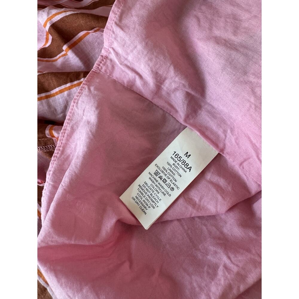 Kate Spade Maxi Dress Calais Stripe Smocked Pink Red $348 Womens M - Picture 7 of 14